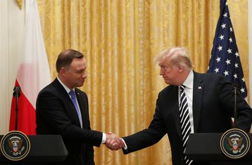 Andžej Duda, Donald Tramp