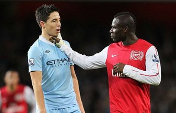 Emanuel Frimpong i Samir Nasri