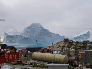 Grenland, ledeni brijeg