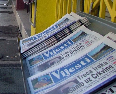 novine, Vijesti