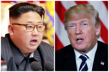Kim Džong Un, Donald Tramp