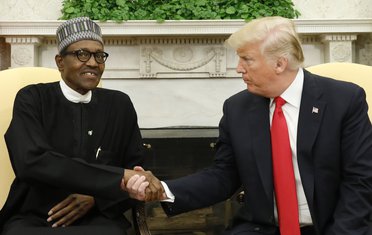Muhamadu Buhari, Donald Tramp