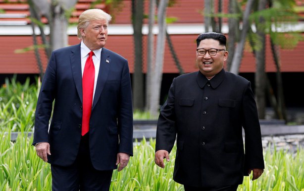 Donald Tramp, Kim Džong Un