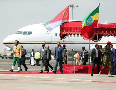 Eritreja, Etiopija