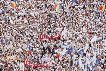 Rumunija, protest