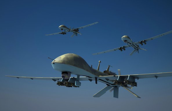 SAD, dron
