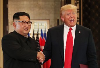 Kim Džong Un, Donald Tramp