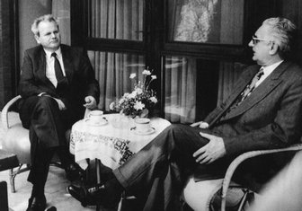 Slobodan Milošević, Franjo Tuđman