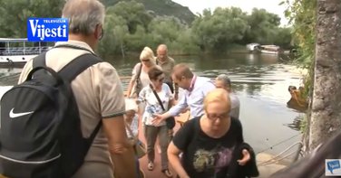 Turisti, Skadarsko jezero