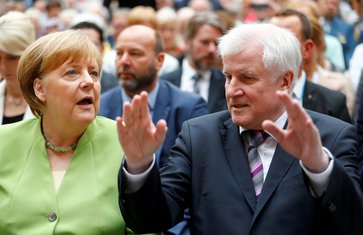 Angela Merkel, Horst Zehofer