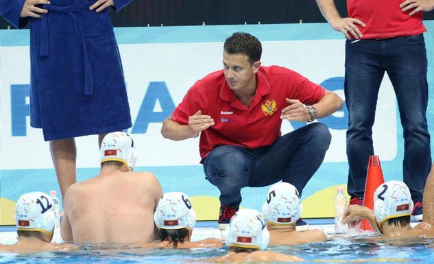 Vladimir Gojković, vaterpolisti Crne Gore