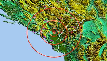 zemljotres Podgorica