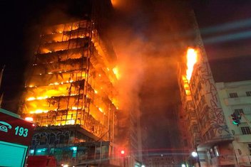 Sao Paulo požar