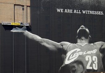 Lebron Džejms, poster