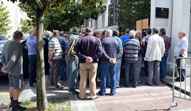 Radoje Dakić protest