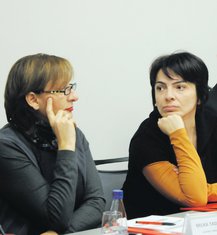 Milka Tadić Mijović, Milena Perović Korać