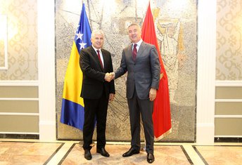 Dragan Čović, Milo Đukanović