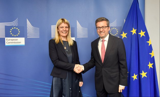Sanja Damjanović, Karlos Moedas