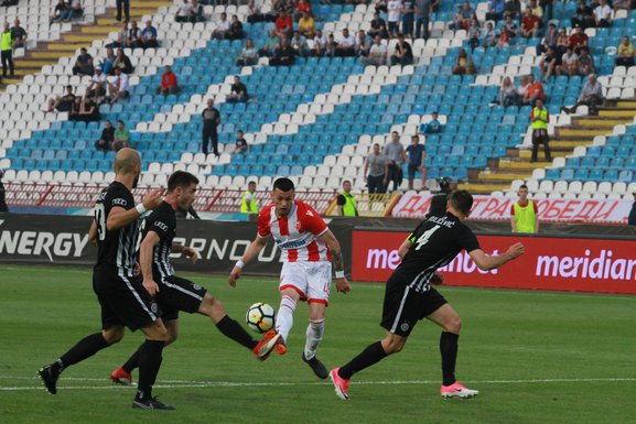 Nemanja Radonjić Crvena zvezda - Partizan