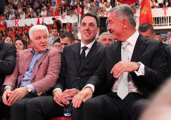 Duško Marković, Ivan Vuković, Milo Đukanović