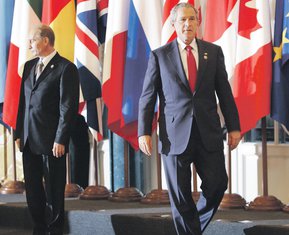 Vladimir Putin, Džordž Buš