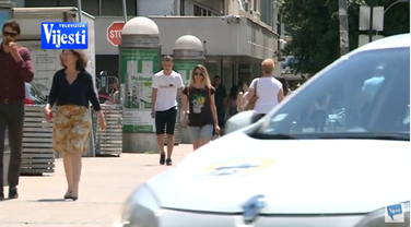 Podgorica, lijepo vrijeme, vrućine