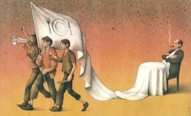 kolumna, ilustracija