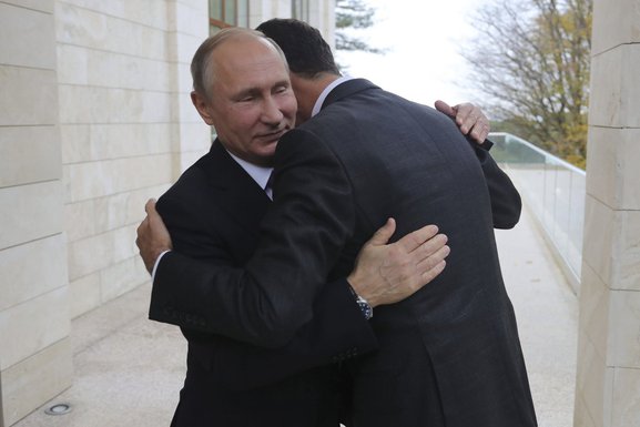 Bašar al Asad, Vladimir Putin