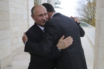 Bašar al Asad, Vladimir Putin