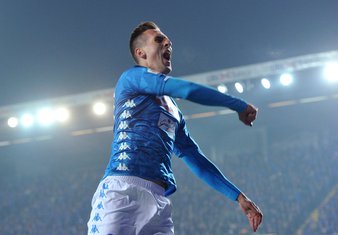 Arkadijuš Milik Napoli