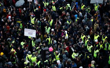 Sa protesta Žutih prsluka
