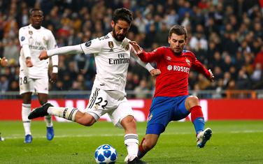 Isko na meču protiv CSKA