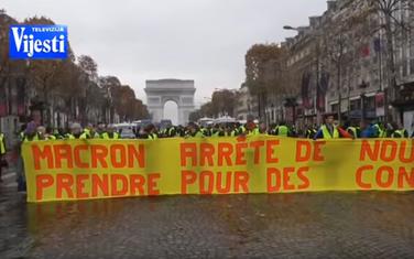 Sa protesta u Francuskoj