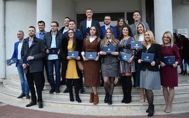 Sa dodjele nagrada i diploma