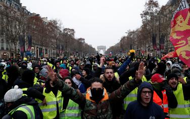 Sa protesta Žutih prsluka