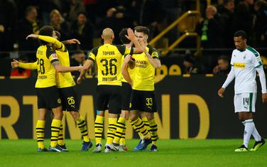 Slavlje fudbalera Borusije Dortmund nakon pobjede