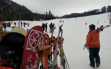 Dobra atmosfera na skijalištu
