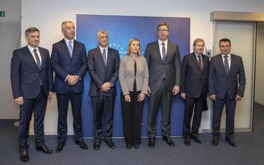 Male šanse za proširenje: Mogerini sa balkanskim liderima