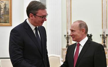 Vučić i Putin u oktobru u Moskvi