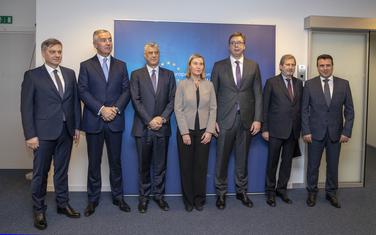 Mogerini i Han nedavno sa liderima zemalja Zapadnog Balkana