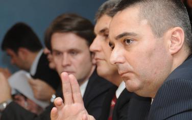 Direktor policije Veselin Veljović, Brajović i Konjević na odboru za bezbjednost (arhiva)