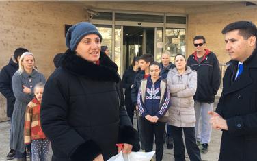 Porodica Đurišić ispred CB Podgorica