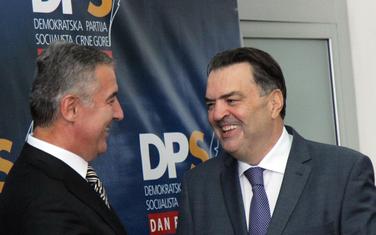 Milo Đukanović i Duško Knežević