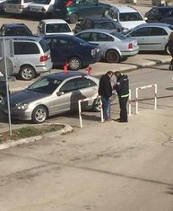 Ulcinj auto albanska zastava
