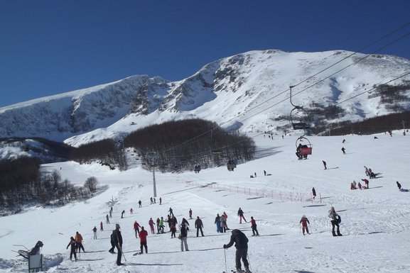 Savin kuk, skijanje