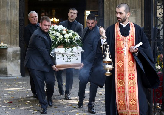Sahrana Viktorije Marinove