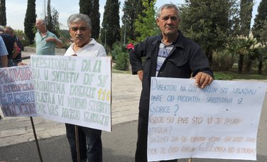 Gorica, protest