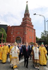 Patrijarh Kiril, Vladimir Putin