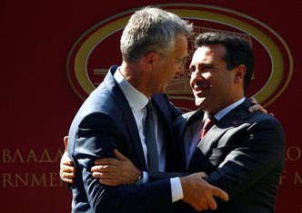 Jens Stoltenberg, Zoran Zaev