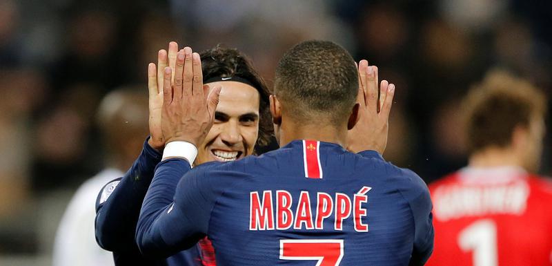 Edinson Kavani i Kilijan Mbape